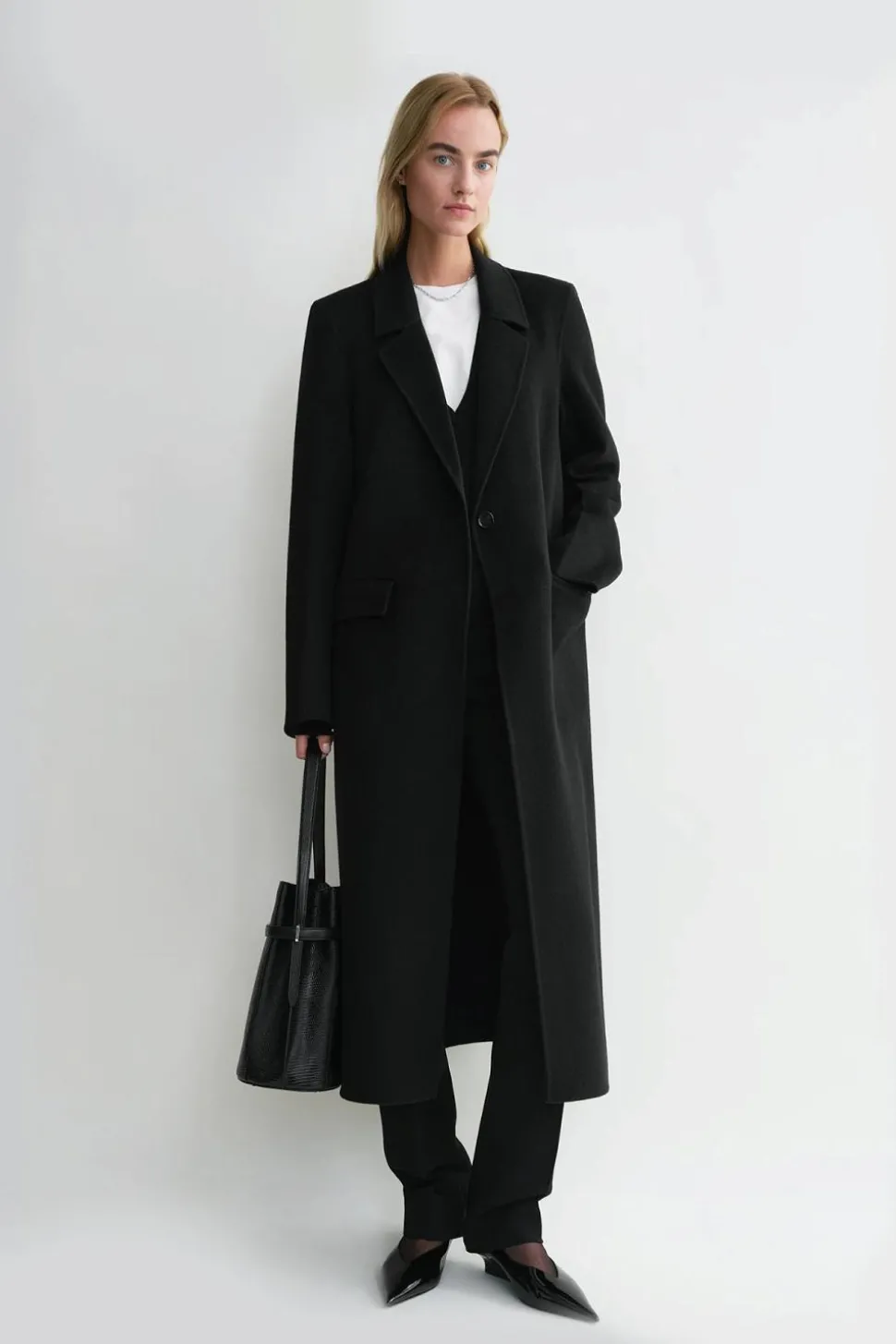 Classic Doublé Coat Black