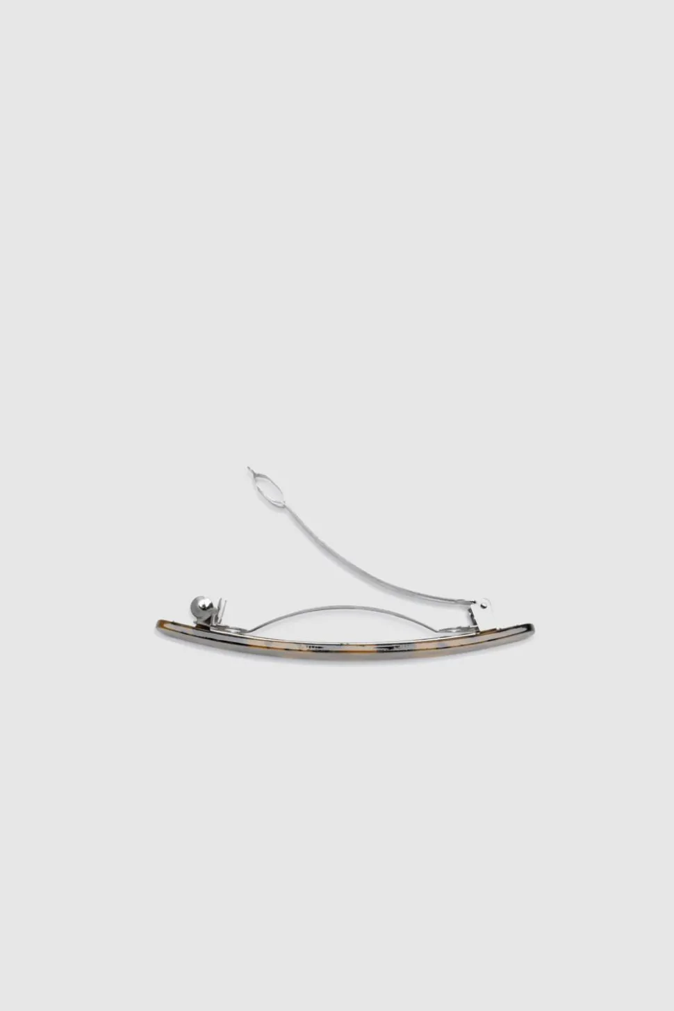 Classic Hair Clip Brown Leo