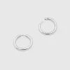 Classic Hoop Medium Silver