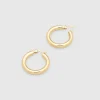 Classic Hoop Thick Medium Gold