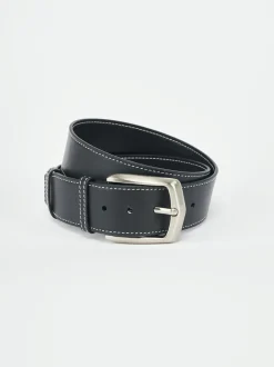Classic Leather Belt Black