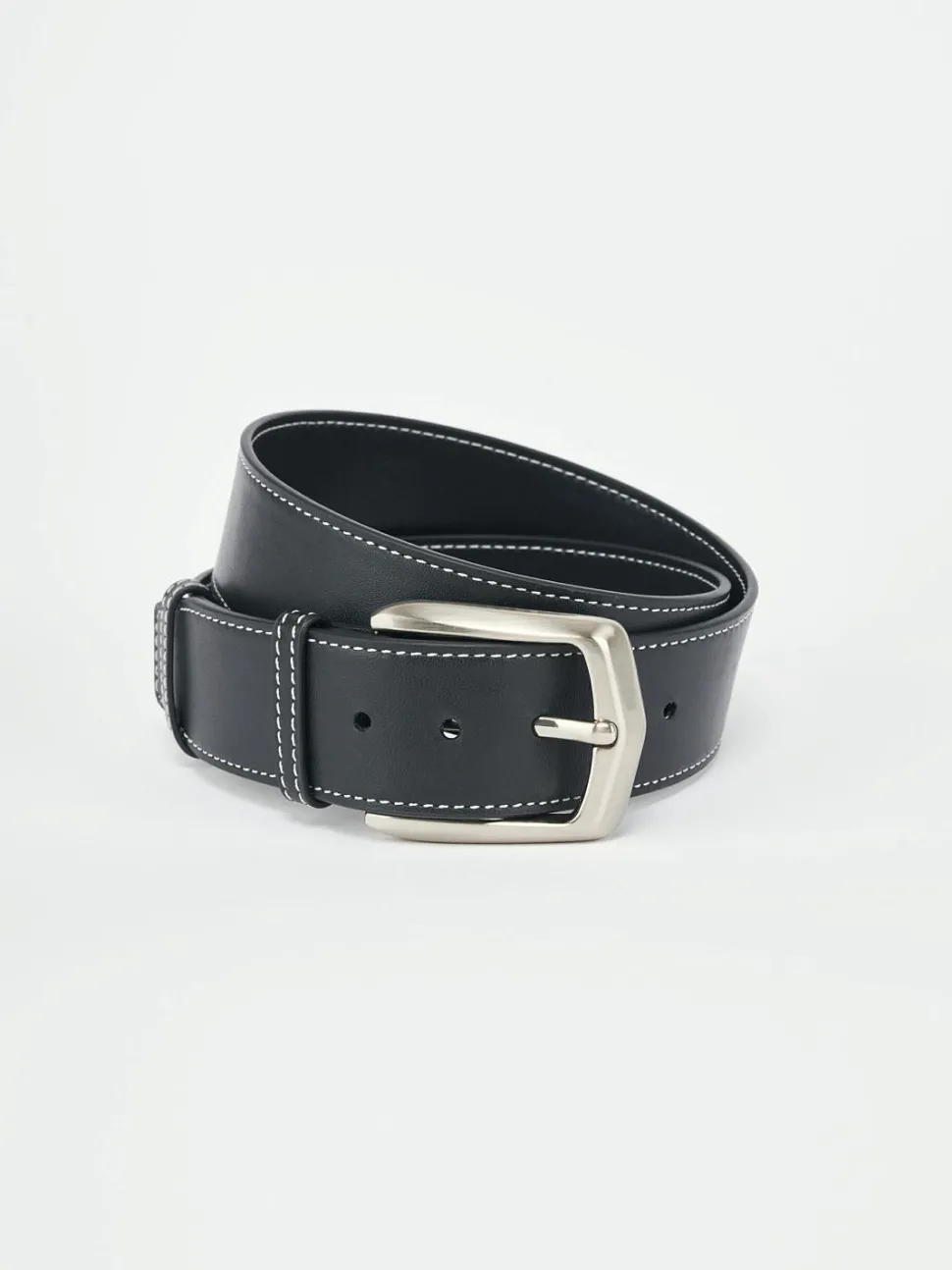 Classic Leather Belt Black