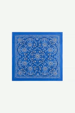 Classic Paisley Bandana Blue