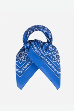 Classic Paisley Bandana Blue
