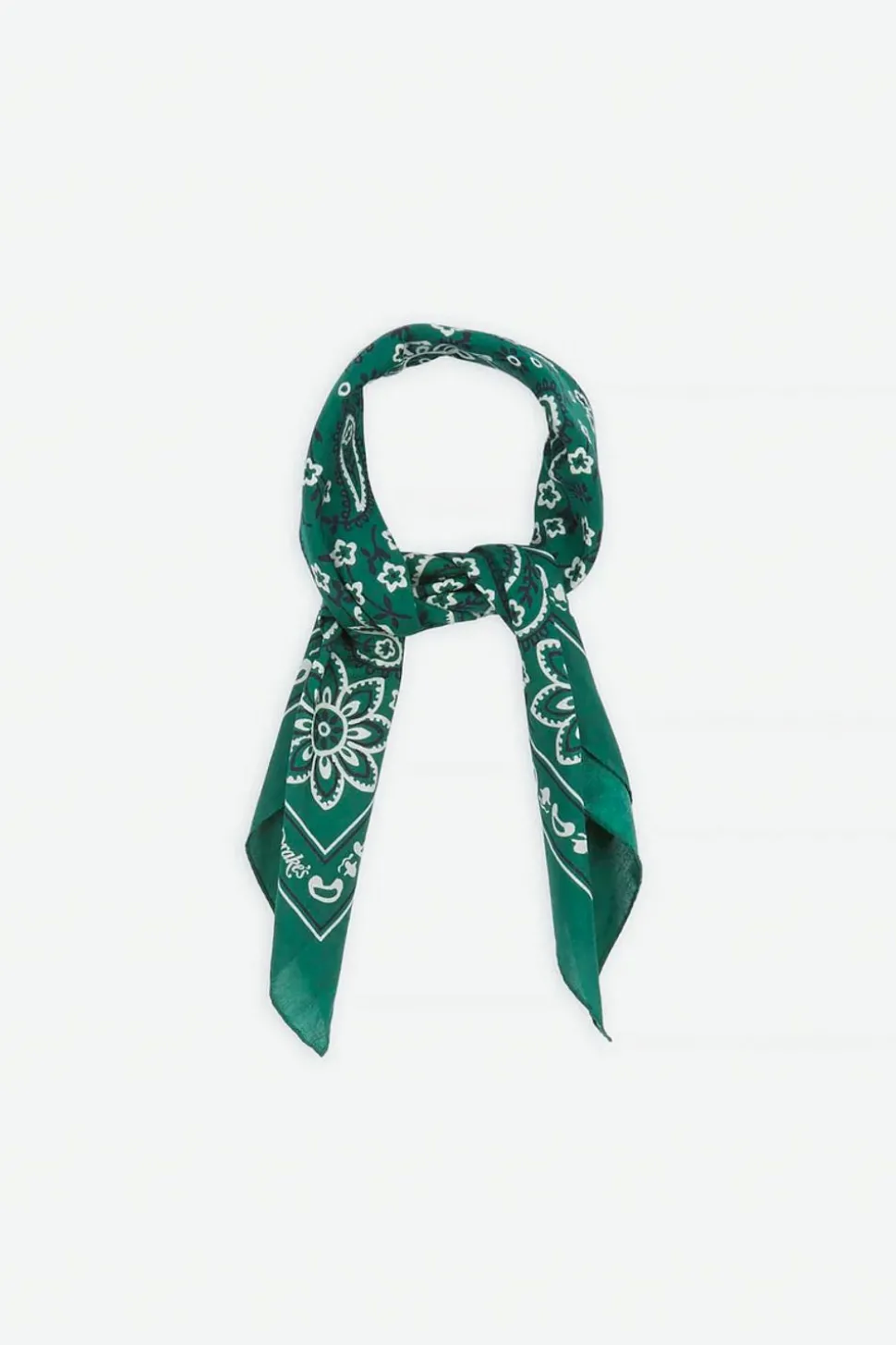 Classic Paisley Bandana Green