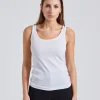 Classic Rib Tank White