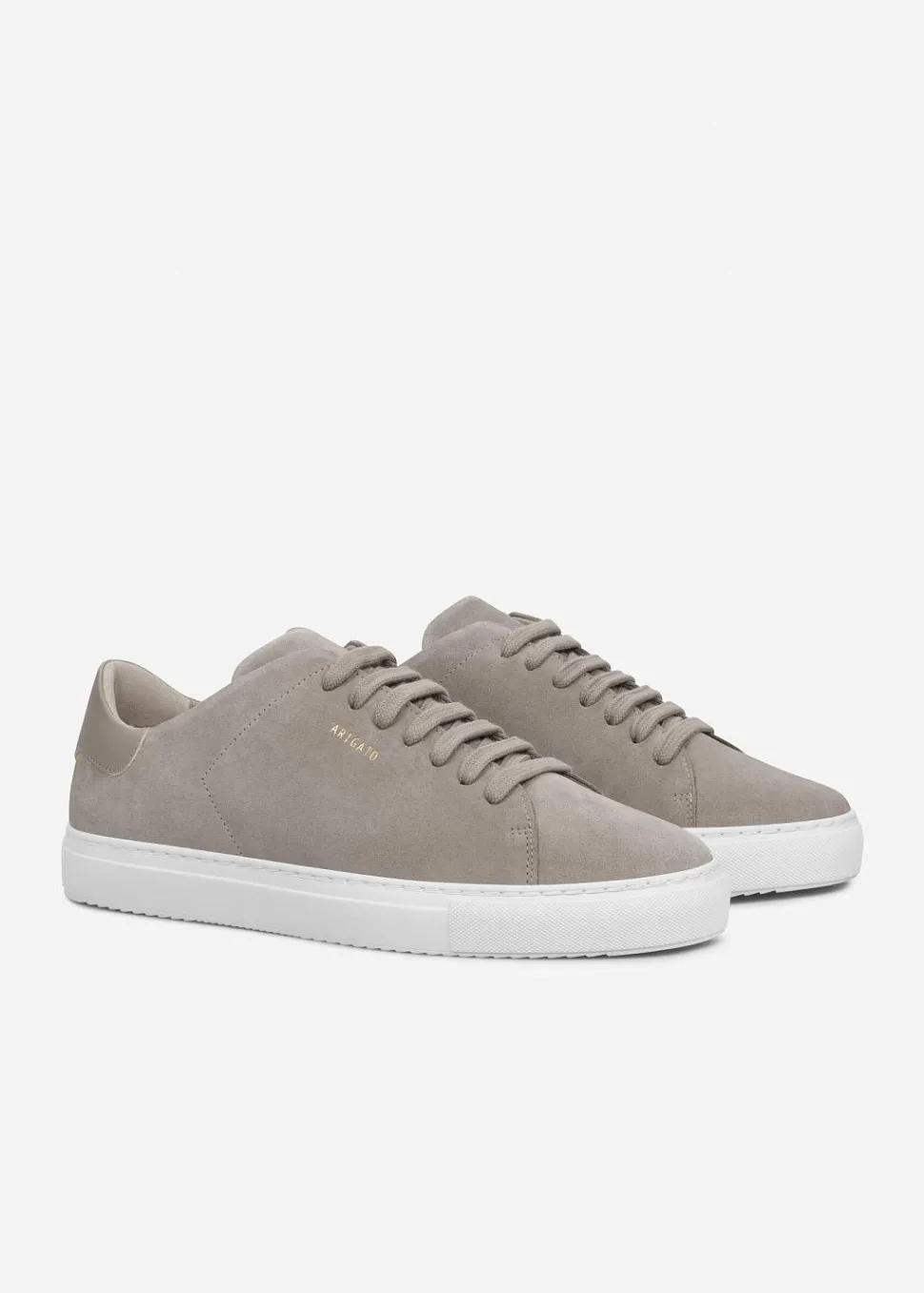 Clean 90 Suede Sneaker Beige/White