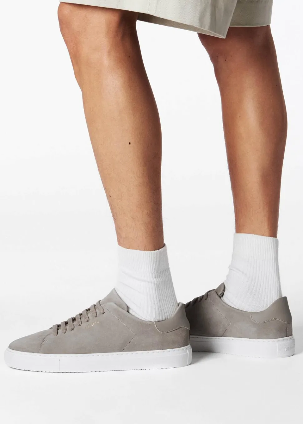 Clean 90 Suede Sneaker Beige/White