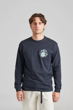 Climber's Hand L/S Tee Vintage Black