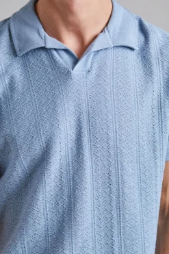 Connor Structured Poloshirt Smog Blue