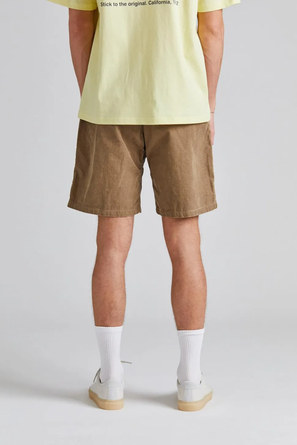 Corduroy G-Short Beige