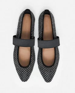 Cornelia Textile Glitter Black
