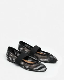 Cornelia Textile Glitter Black