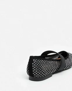 Cornelia Textile Glitter Black