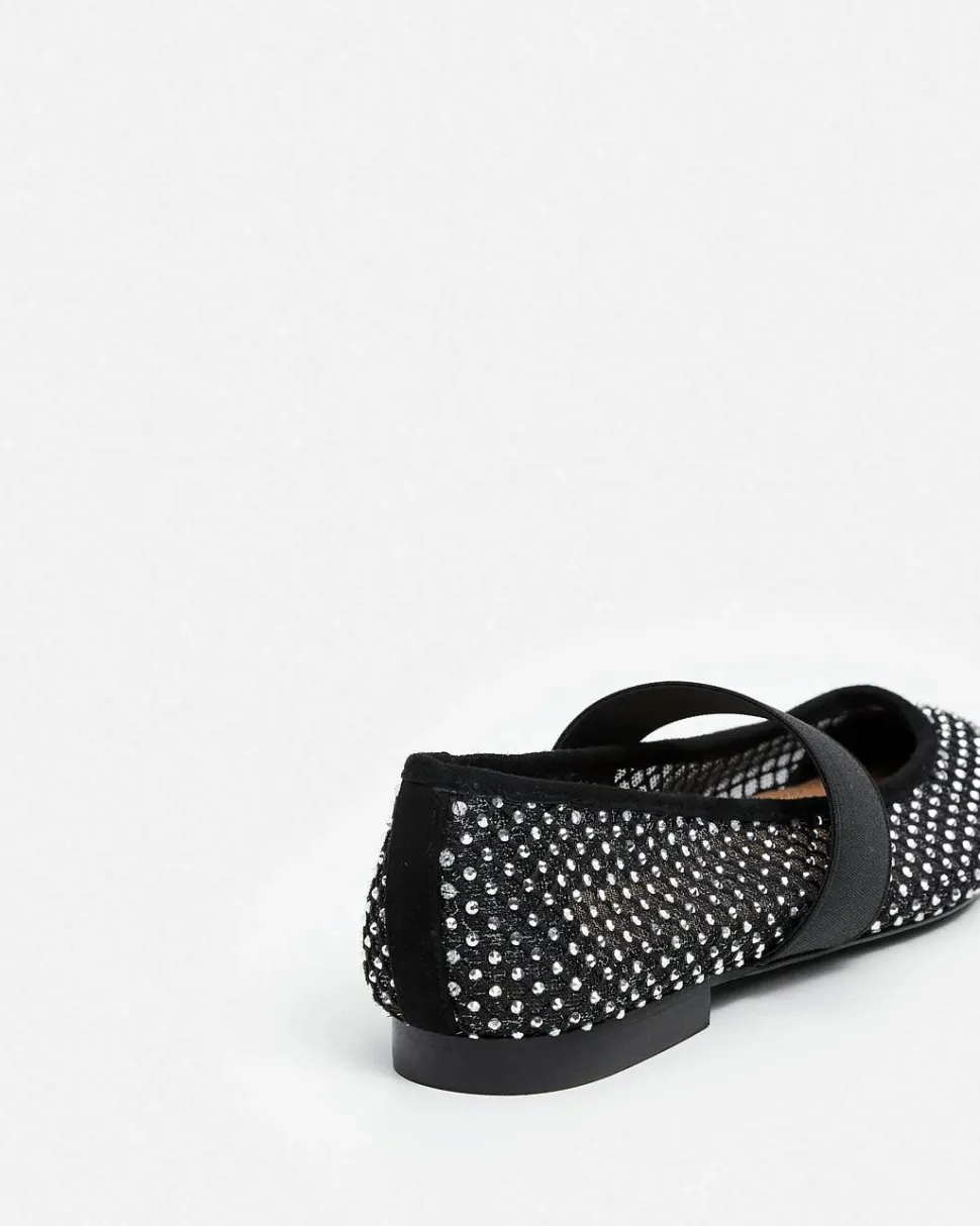 Cornelia Textile Glitter Black