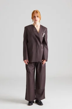 Cosmos Blazer Brown