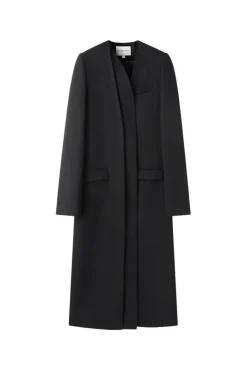 Cosmos Long Coat Black