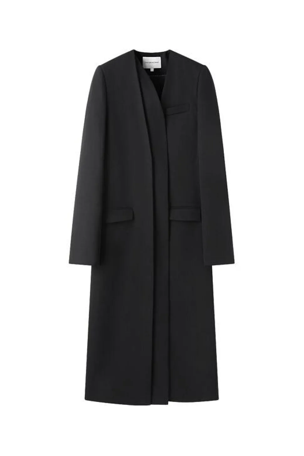 Cosmos Long Coat Black