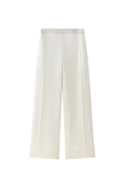 Cosmos Wide Leg Trousers Ivory