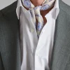 Cotton Bandana Light Blue Flowers