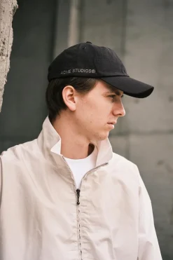 Cotton Ripstop Cap FN-UX-HATS000270 Black