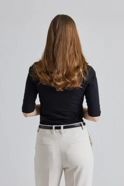 Cotton Stretch Elbow Sleeve Black