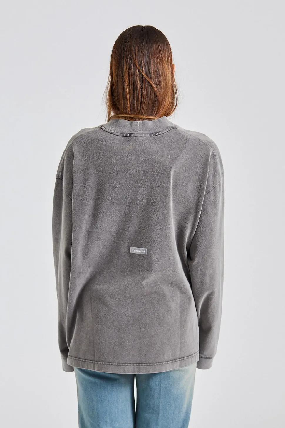 Crew Neck Sweater Faded Black FN-UX-TSHI000020