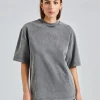 Crew Neck T-Shirt Faded Black FN-UX-TSHI000018 Faded Black