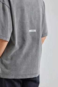 Crew Neck T-Shirt Faded Black FN-UX-TSHI000018 Faded Black