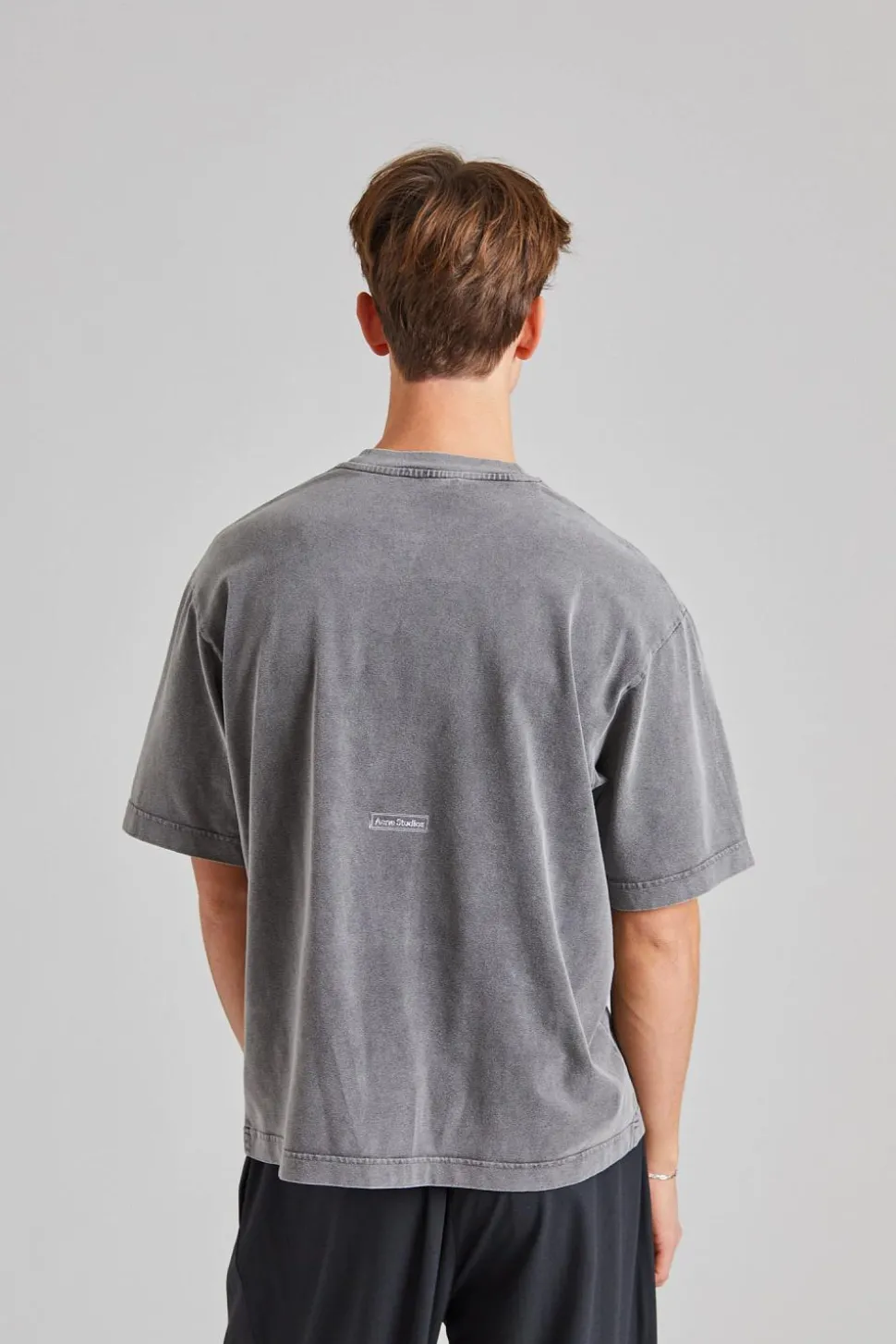 Crew Neck T-Shirt Faded Black FN-UX-TSHI000018