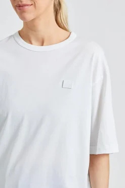 Crew Neck T-shirt Relaxed Fit Optic White FA-UX-TSHI000244