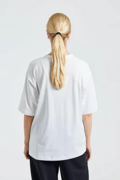 Crew Neck T-shirt Relaxed Fit Optic White FA-UX-TSHI000244
