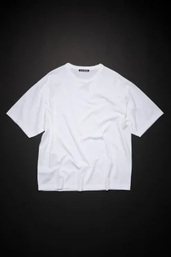 Crew Neck T-shirt Relaxed Fit Optic White FA-UX-TSHI000244
