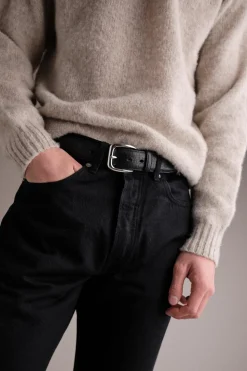 Croco Belt Black