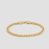 Curb Bracelet Large Gold