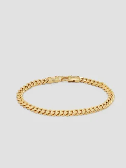 Curb Bracelet Large Gold