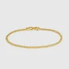 Curb Bracelet Medium Gold