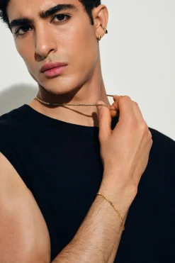 Curb Bracelet Medium Gold