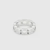 Cushion Band Open Silver