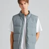 Daff Down Vest Grey