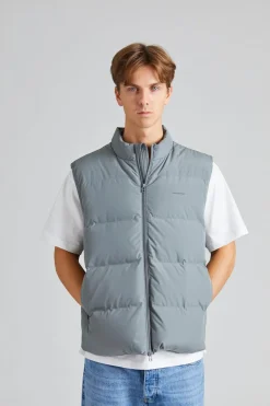 Daff Down Vest Grey