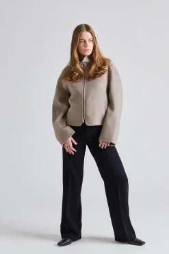Dafina Jacket Moss Grey