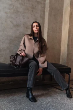 Dafina Jacket Moss Grey