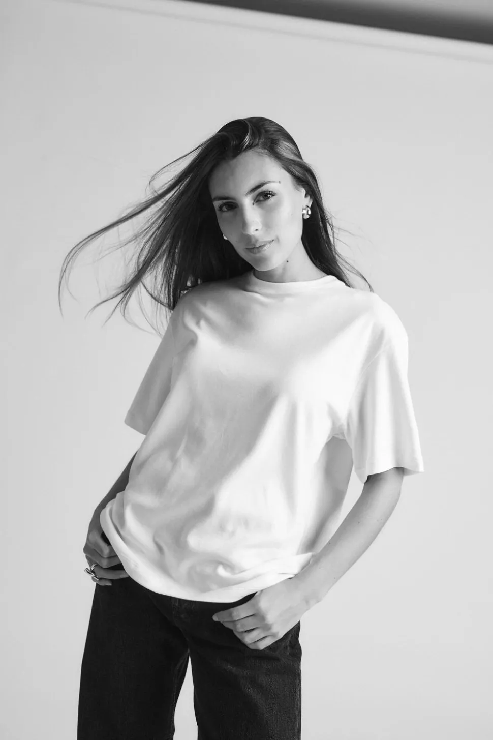 Dagny Tee White