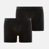 Daily Comfort Boxer Briefs 2-Pack Black