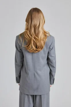 Davina Blazer Grey Melange
