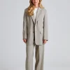 Davina Blazer Sage Melange