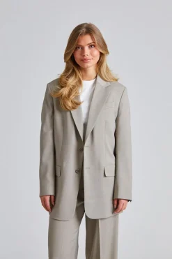 Davina Blazer Sage Melange