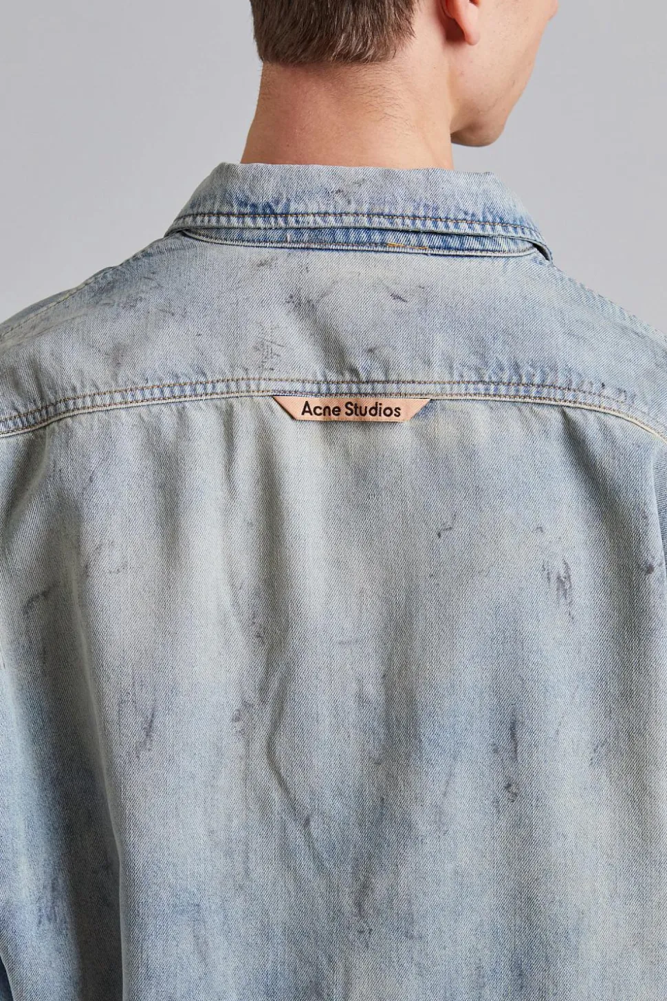 Denim Button-up Shirt FN-UX-SHIR000058 Light Blue