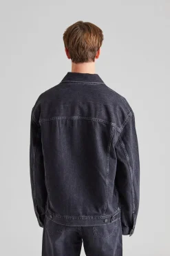 Denim Jacket - Relaxed fit FN-UX-OUTW000062 Black